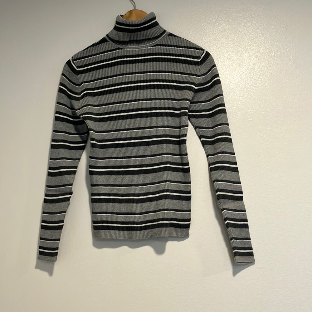 The Gap Striped Turtleneck